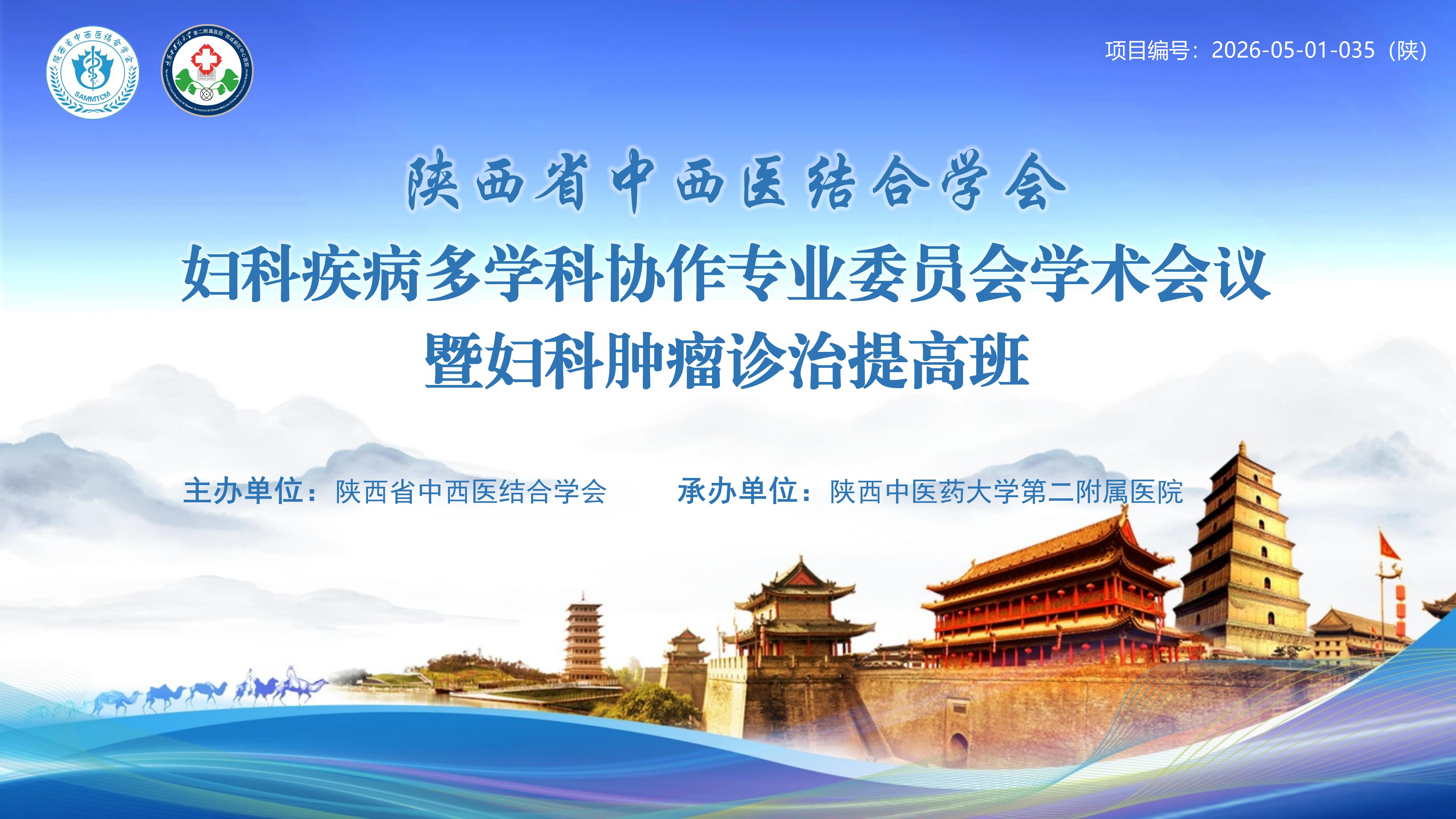 陕西省中西医结合学会妇科疾病多学科协作专业委员会学术会议暨妇科肿瘤诊治提高班